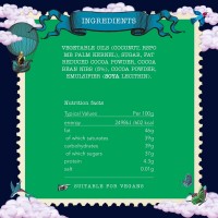 Cutie metalica cu Trufe din ciocolata vegana Monty Bojangles Persian Cat Midnight Prince 135G