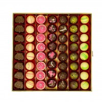 Praline din ciocolata belgiana Valentino, Mira Large box, 720 g