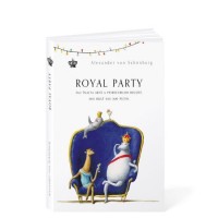 Royal Party Blue Valentino Gift - Cadou cu ciocolata si carte