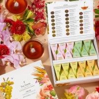 Cufar cu 40 de piramide ceai Tea Chest Jubilee