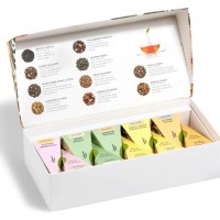 Cutie cu 10 piramide de ceai Petite Ribbon Jubilee