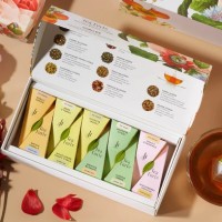 Cutie cu 10 piramide de ceai Petite Ribbon Jubilee