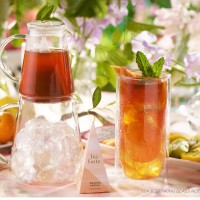 Set accesorii din sticla pentru ceai rece Tea Over Ice