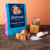Caramele englezesti Fudge cu Caramel si Sare de Mare Buttermilk 150g