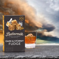 Caramele englezesti Fudge cu rom si ghimbir Buttermilk 100g