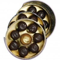 PRALINE BELGIENE VALENTINO DOUX VELOURS ROUND BOX 210G
