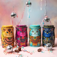 Trufe de ciocolata Monty Bojangles - Cutie metalica Midnight Prince Mini 36g