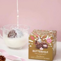 Sfera de ciocolata calda cu bezele Buttermilk 57g