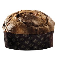 Panettone Colomba cu piersici confiate si biscuiti amaretti Filippi 500g