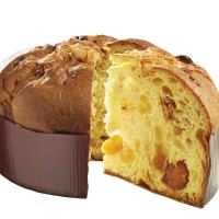 Panettone Colomba cu piersici confiate si biscuiti amaretti Filippi 500g